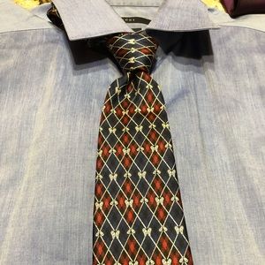 Men’s Gucci Silk Golf Tie